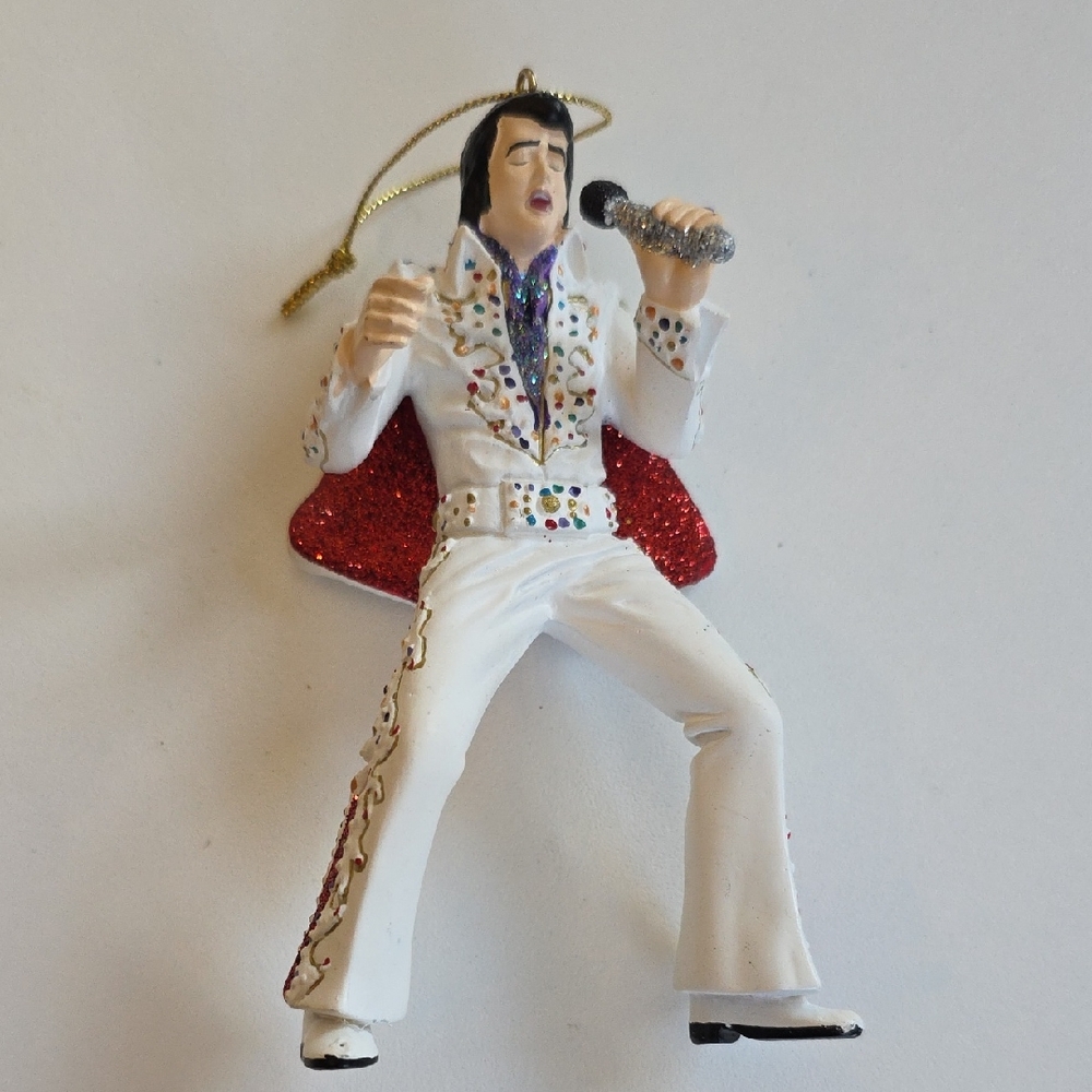 Elvis Presley "Eagle Suit" Christmas ornament